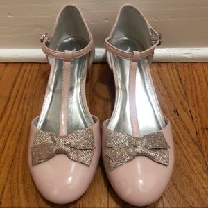 Nina Girls heel shoe blush pink